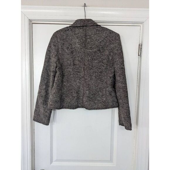People Like Frank Blazer women's size Large brown alpaca wool blend career - Picture 6 of 6